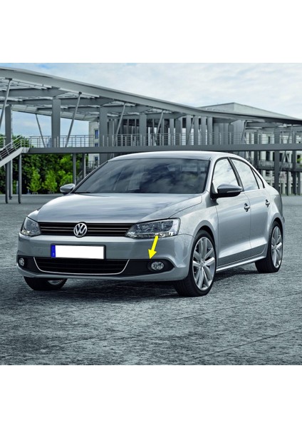 Vw Jetta 2011-2014 Ön Tampon Sol Sis Farı Çerçevesi 5C6853665A