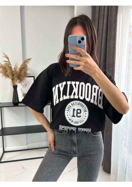 Brooklyn Siyah Tshirt
