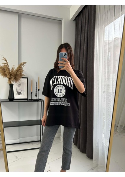 Brooklyn Siyah Tshirt