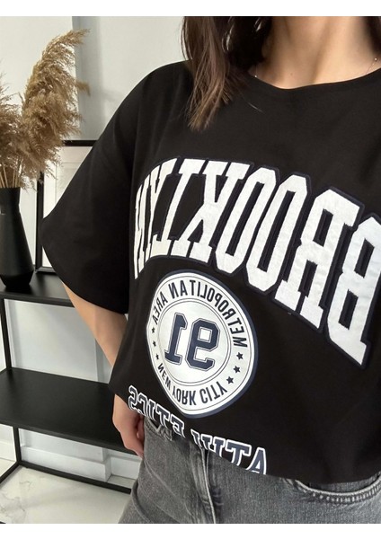 Brooklyn Siyah Tshirt