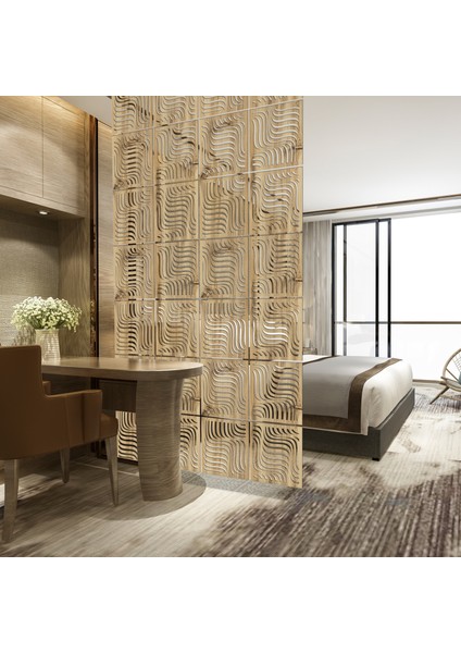 Lazer Kesim Sarkıt Paravan, Ahşap Seperatör, Panel Levha Seti fiyatları