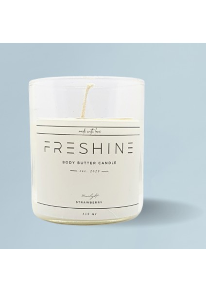 Freshine Vücut Mumu (Body Butter Candle) Çilek - Strawberry