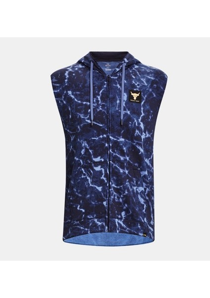 Erkek Project Rock Rival Fleece Kolsuz Tam Boy Fermuarlı 1380120-410 fırsatları
