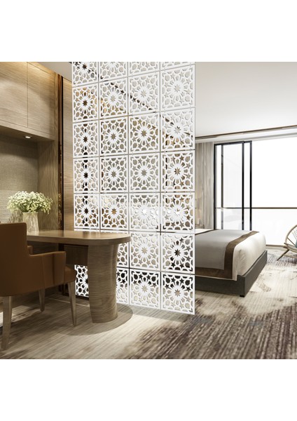 Lazer Kesim Sarkıt Paravan, Ahşap Seperatör, Panel Levha Seti fiyatları