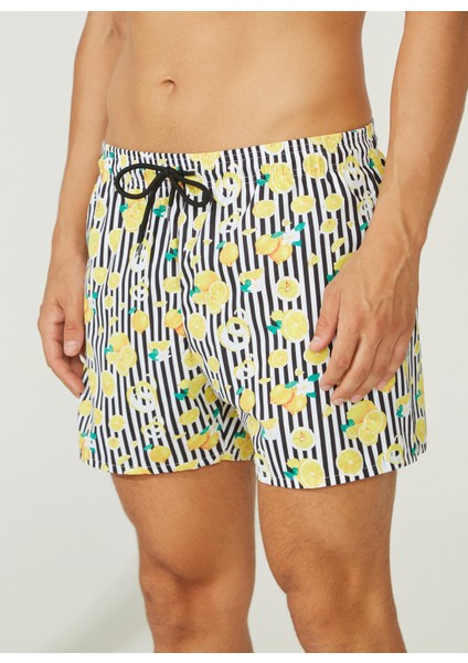 Çok Renkli Erkek Şort Mayo 1315070 fırsatları