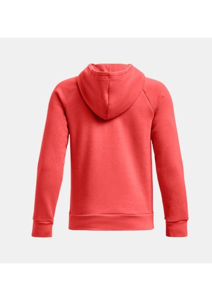 Erkek Çocuk UA Rival Fleece Big Logo Kapüşonlu Üst 1379791-690 fiyatları