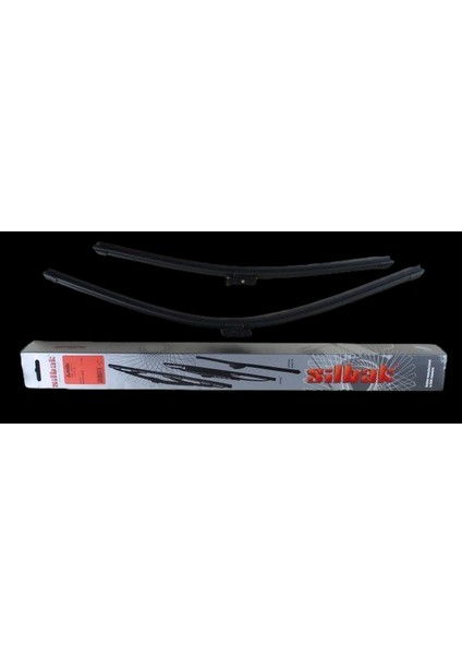 Silecek Süpürgesi Ön Takım Muz Tipi Araç Bazı 550 mm + 400 mm Stepway-Dokker-Lodgy 2010-