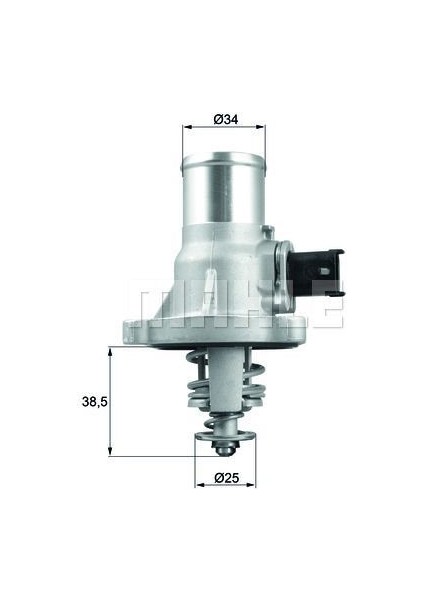 Termostat Gövdesi+Termostat Astra J-Insignia-Cruze-Mokka-Trax-Zafira C 2010-