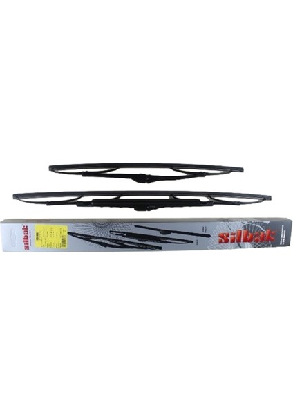 Silecek Süpürgesi Ön Takım Metal Tip Rüzgarlıklı 550 mm + 400 mm Fiesta-Fusion-Ecosport-Ranger 2002-