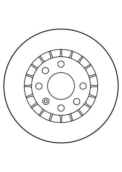 Fren Diski Ön 256MM Astra F-Kadet E-Vectra A-Vectra B 1989-2001 Takım Fiyatıdır