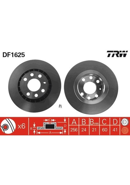 Fren Diski Ön 256MM Astra F-Kadet E-Vectra A-Vectra B 1989-2001 Takım Fiyatıdır fiyatları