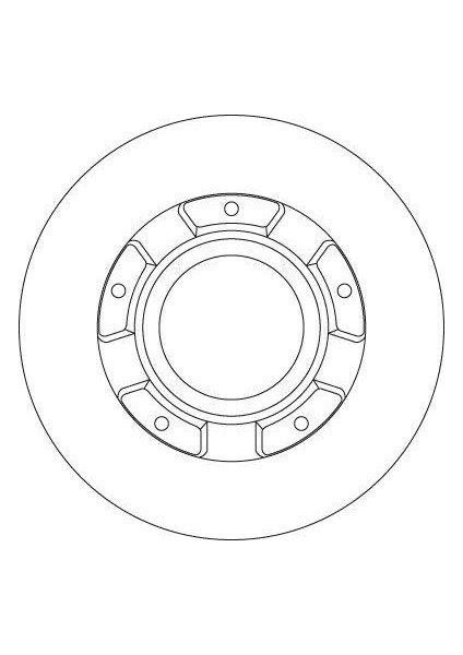 Fren Diski Arka 288MM Transit V362-V363 2012- Fwd BK21-FA-HA Takım Fiyatıdır