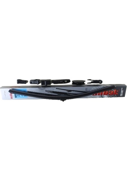Silecek Süpürgesi Ön Adet Muz Tipi Multi Adaptörlü 530 mm Üniversal