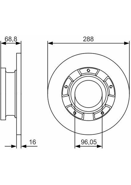 Fren Diski Arka 288Mm Transit V362-V363 2012- Fwd Bk21-Fa-Ha Takım fırsatları