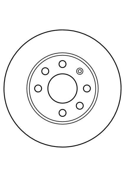 Fren Diski Ön 240MM Corsa C Z10XE-Z10XEP-Z12XE-Z12XEP 2001-2007 Takım Fiyatıdır