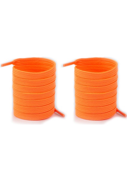 Ayakkabı Bağcığı 120 cm Yassı Converse Turuncu