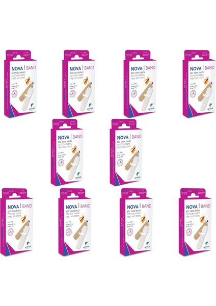 Novabant Bez Yara Bandı 10X20 Adet