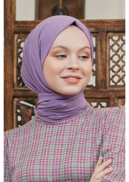 Lila Loryan Scarf Shımmer Şal