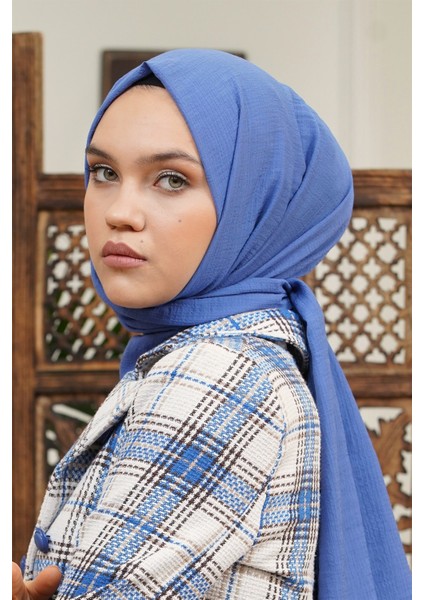 Indigo Loryan Scarf Shımmer Şal