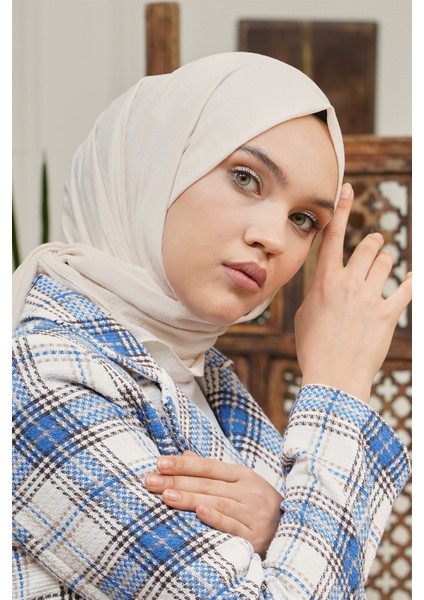 Bej Loryan Scarf Shımmer Şal