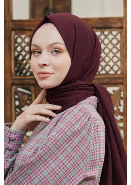 Acı Kahve Loryan Scarf Shımmer Şal