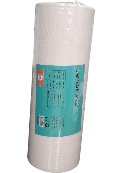 Karpetek 4 Rulo 30 x 40 Petek Dokulu Ünit Tabla Örtüsü 250'li Rulo