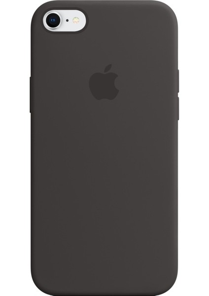 Apple iPhone 7/8 Kamelya (Camellia) Silikon Kılıf Kauçuk Arka Kapak Koyu Yeşil