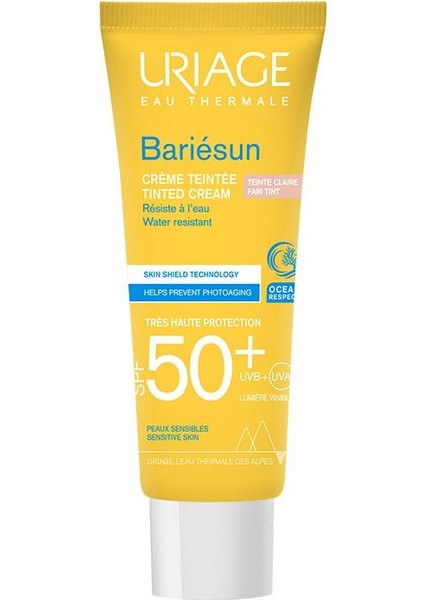 Bariesun Spf 50+ Renkli Güneş Koruyucu Krem 50 Ml - Fair