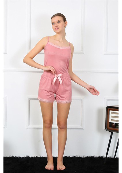 Ceren Gündoğdu Butik Kadın Ip Askılı Şortlu Takım 3603 fırsatları