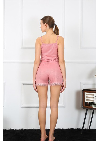 Ceren Gündoğdu Butik Kadın Ip Askılı Şortlu Takım 3603 indirimleri