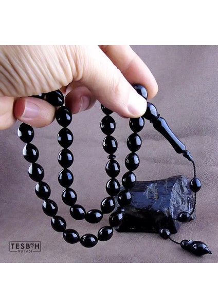 Usta Yapımı Erzurum Oltu Taşı Tesbih indirimleri