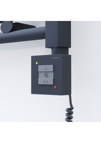 Haiti Elektrikli Havlupan 500 x 700 Düz Antrasit Te x ture (Kt x 1 Termostat) 300 Watt Spiral Kablolu