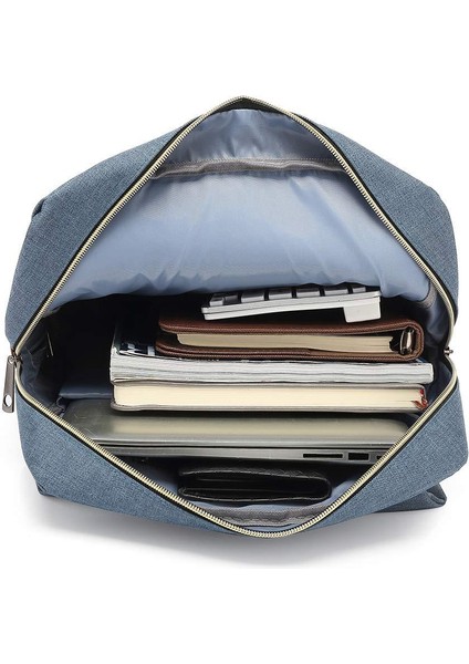 Erkek Ve Kadın Bilgisayar Sırt Çantası Usb Kişilik Retro Açık Tuval Büyük Seyahat Çantası (Yurt Dışından) fırsatları