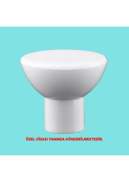 Plastik Düğme Mobilya Çekmece Dolap Kapak Kulpu Kulbu Beyaz Kulp fiyatları