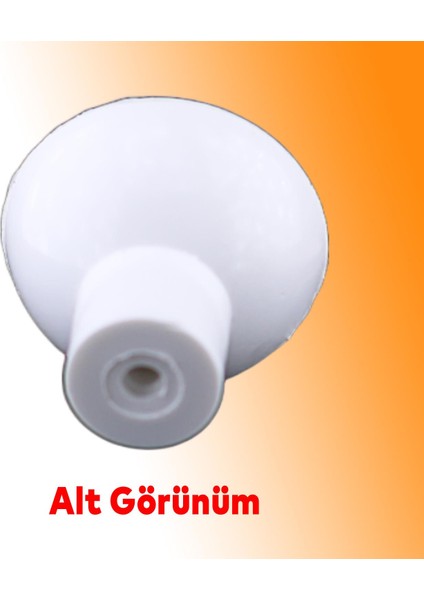 Plastik Düğme Mobilya Çekmece Dolap Kapak Kulpu Kulbu Beyaz Kulp fırsatları
