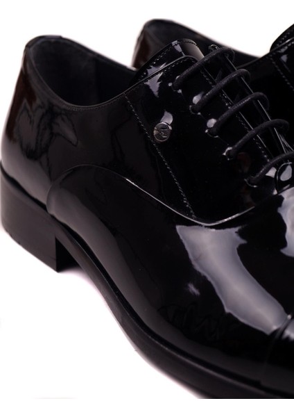 Çanta Siyah Rugan Erkek Hakiki Deri Ayakkabı 020.7603-430 modelleri