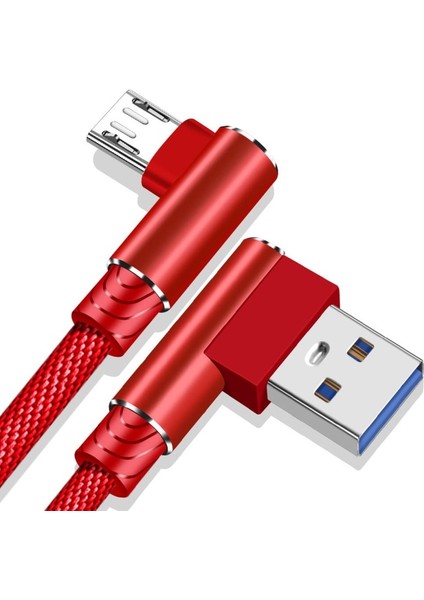 A1 LED Göstergeli Araç Şarj Adaptörü -2 Girişli + J11 Micro Usb 90 Derece 2.4A Şarj Kablosu -1mt