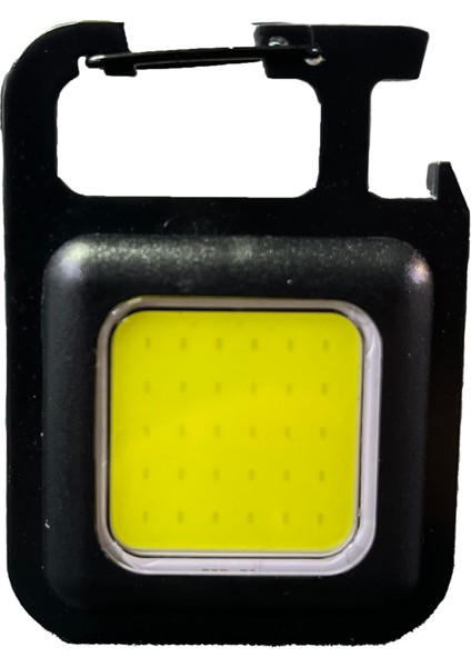 Napolyon Mini Cob LED Şarjlı 500 Lümen 4 Işık Modlu Anahtarlık ve Şişe Açacağı Özellikli