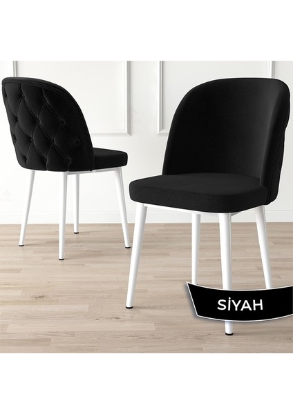 Concept Jae Serisi Açılabilir 80X132 Beyaz Mutfak Masa Takımı ve 4 Sandalye modelleri