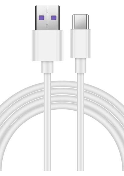 Type-C Hızlı Şarj Aleti Cihazı Kablosu Data Aktarım Xiaomi, Oppo, Samsung Uyumlu Android Uyumlu Hızlı Şarj Kablosu