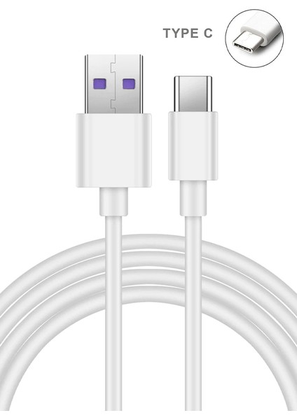 Type-C Hızlı Şarj Aleti Cihazı Kablosu Data Aktarım Xiaomi, Oppo, Samsung Uyumlu Android Uyumlu Hızlı Şarj Kablosu fiyatları