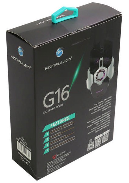G16 Rgb Işıklı Kablolu Gamer Mouse