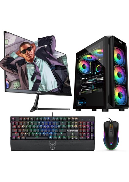 Sylph x Ryzen 5 4600G 8gb 512GB M.2 Nvme 24" 75Hz Oyuncu Masaüstü Bilgisayarı