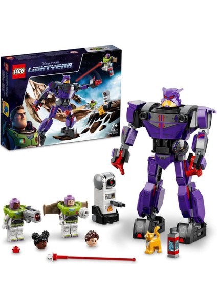 │ Disney And Pixar's Lightyear Zurg Savaşı 76831-7 Yaş ve Üzeri Çocuklar Için Buzz Lightyear Oyuncak Yapım S (261 Parça)