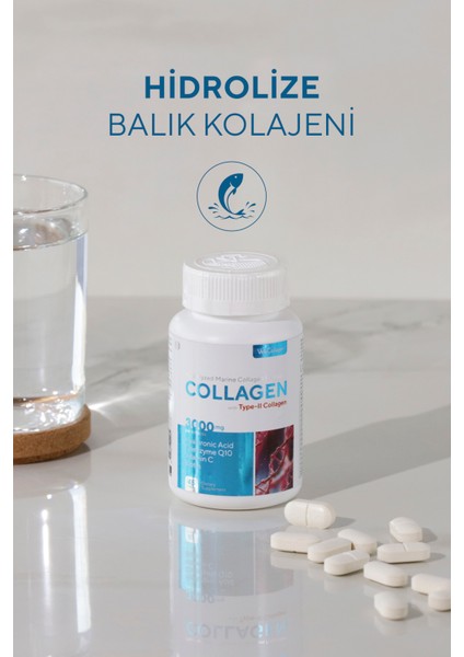 Wecollagen® With Type-2 Destekleyici Vitamin & Mineral Içerikli Collagen 45 Tablet