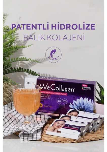 Wecollagen® 90 Tablet Vitamin Destekli Cilt Bakım Kolajeni