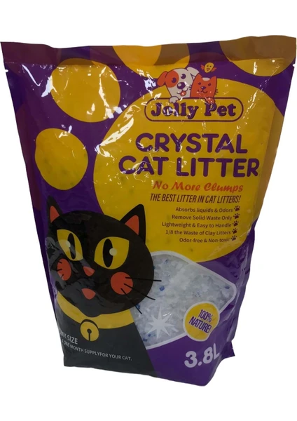 Jollypet Silikonlu Kedi Kumu 3.8l 1.4kg