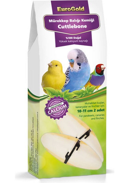 Mürekkep Balığı Kemiği Ikili 10-12 cm Nrmsa