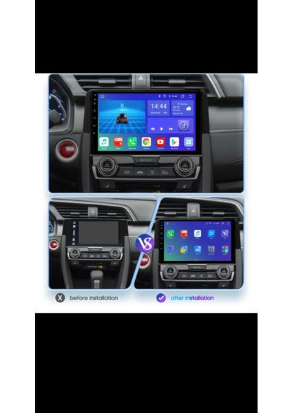 Honda Fc-5 2015-20 Multimedya 4gb Ram 64 GB Hafıza CarPlay/androidauto kamera hediyeli