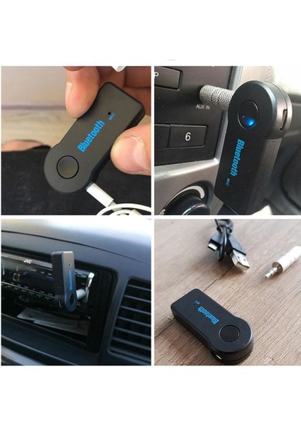 Honda Kia Renault Fiat  Uyumlu Oto Araç Içi Bluetooth Aux Kit Çevirici